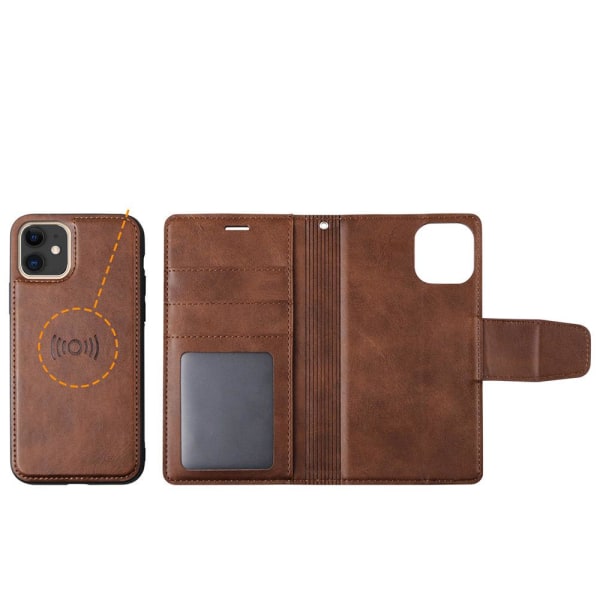 Thoughtful Smooth 2-1 Wallet Case - iPhone 12 Roséguld