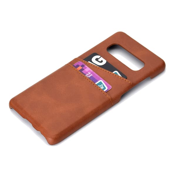 Samsung Galaxy S10e - Skal med Kortfack Röd