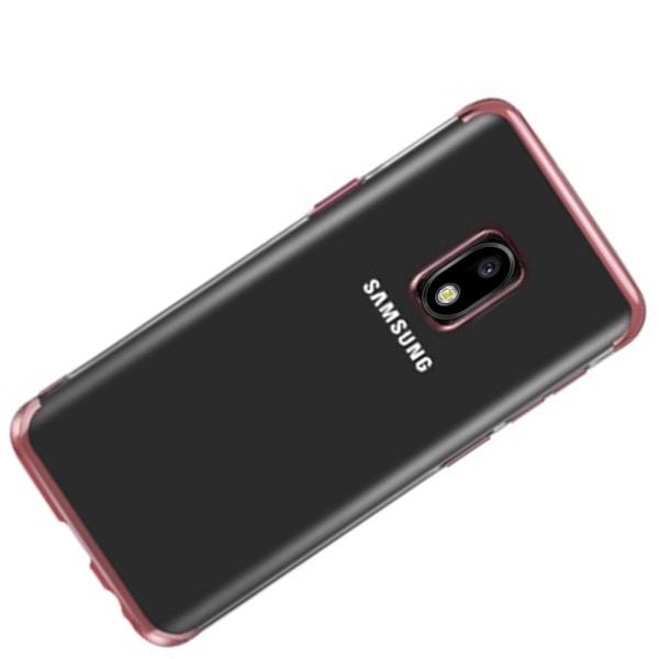 Samsung Galaxy J3 2017 - Ainutlaatuinen Floveme-silikonikotelo Guld