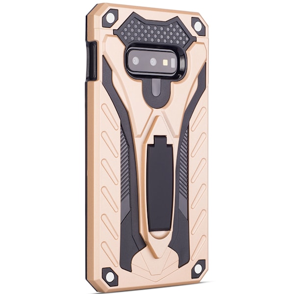 Samsung Galaxy S10e - LEMAN Skyddsfodral (KNIGHT) Guld