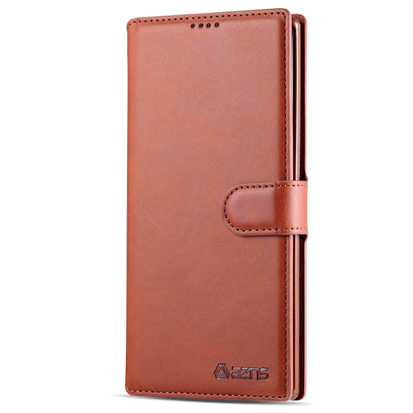 Stilsäkert AZNS Plånboksfodral - Samsung Galaxy Note10 Brun Brun