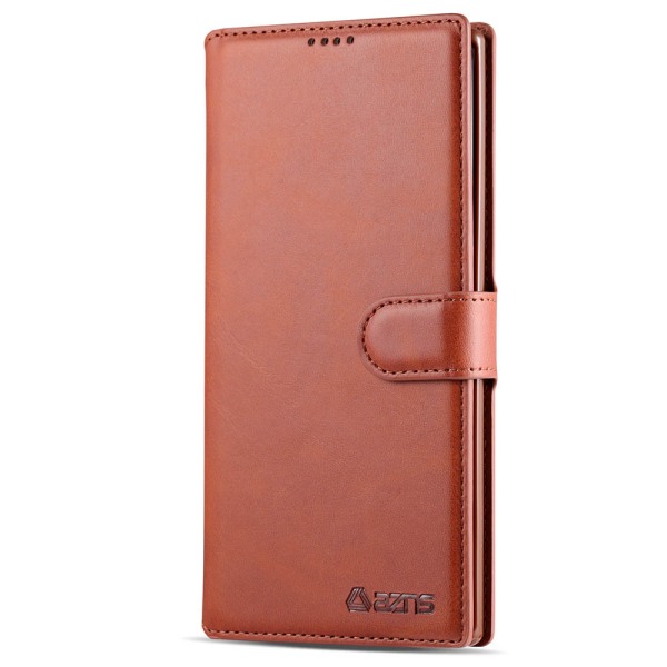 Tyylikäs AZNS-lompakkokotelo - Samsung Galaxy Note10 Röd