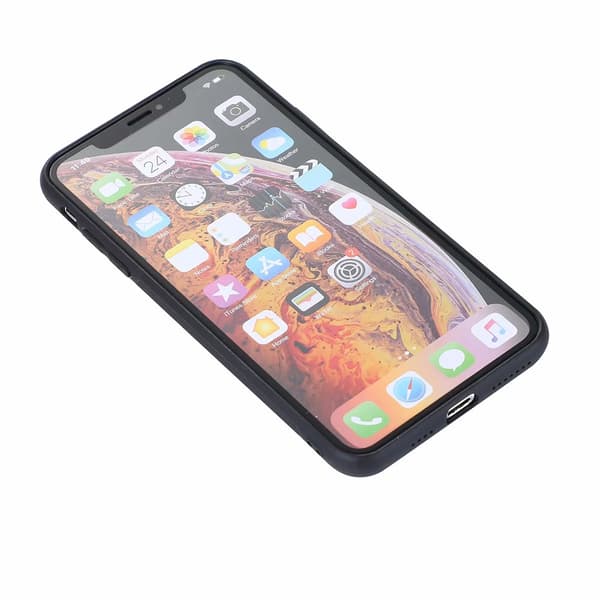 Smidig lommebokdeksel - iPhone X/XS Svart