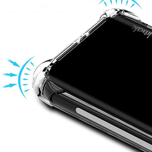 Vankka iskunkestävä silikonisuojus - Huawei P Smart Z Transparent/Genomskinlig