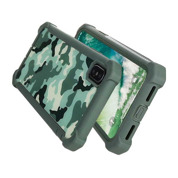 Kraftfullt Skyddande Fodral - iPhone X/XS Guld