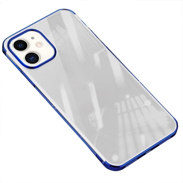 Stilig silikondeksel (FLOVEME) - iPhone 12 Mini Blå