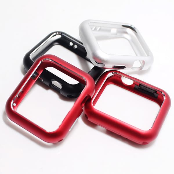 Kraftfullt Skyddsskal iWatch 3/4 MAGNETISKT Silver 38mm