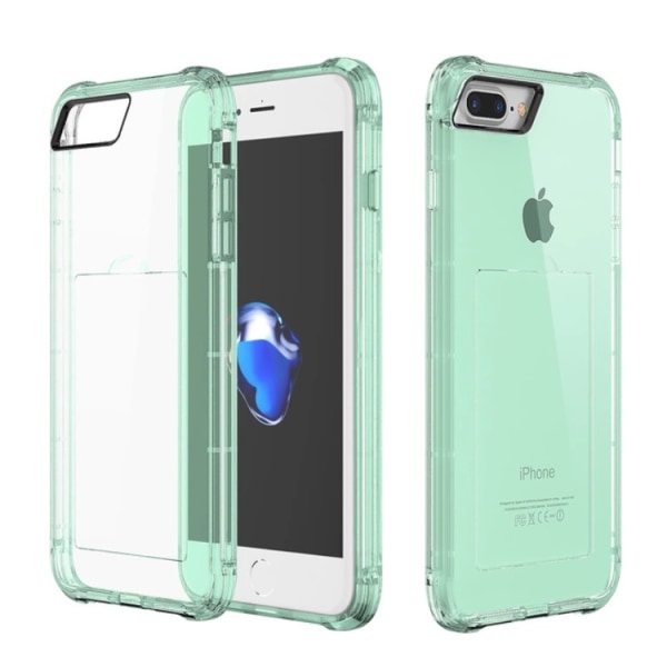 iPhone 7 - Tyylikäs, eksklusiivinen käytännöllinen silikonikuori iskunkestävä Blå