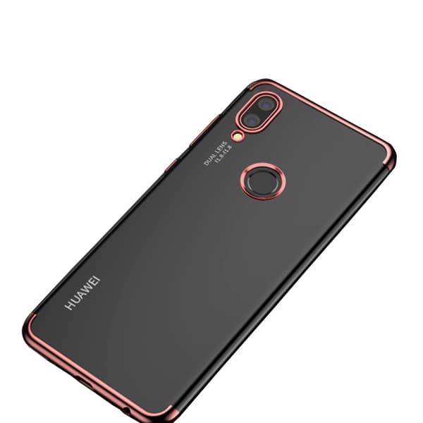 Stilsäkert Tunt Skyddsskal Silikon - Huawei Honor 10 Lite Röd