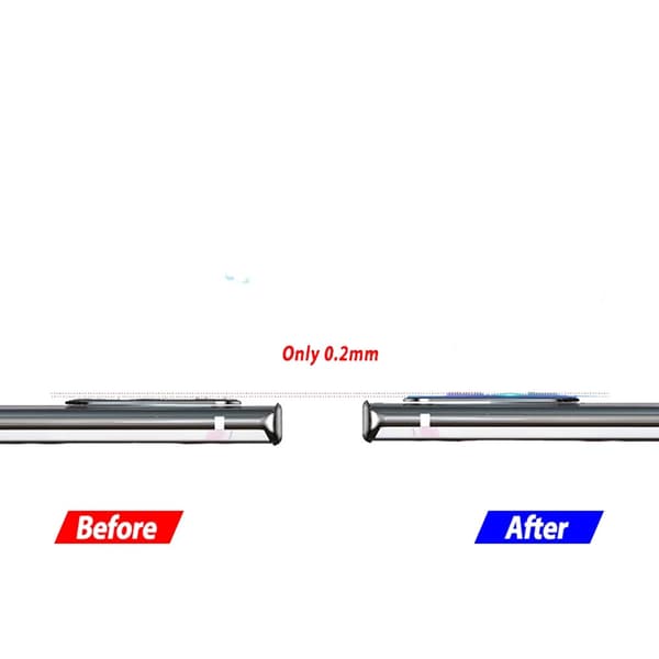 3-PACK Skärmskydd + Kameralinsskydd HD 0,3mm iPhone 7 Transparent