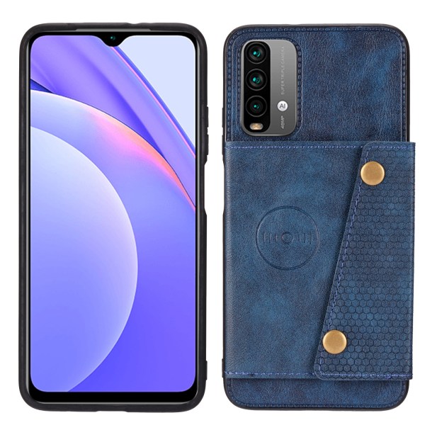 Skal med Kortfack - Xiaomi Redmi 9T Röd