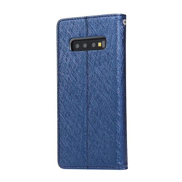 Samsung Galaxy S10 Plus - Elegant Floveme Plånboksfodral Svart