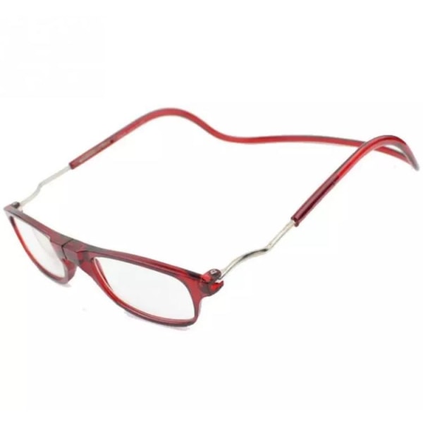 Smarta Läsglasögon (Finns i styrkorna 1,0 till 4,0) Vinröd 4.0