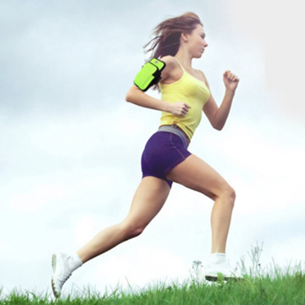 Armbåndetui | Sport | Trening | Perfekt for løping, reise Grön