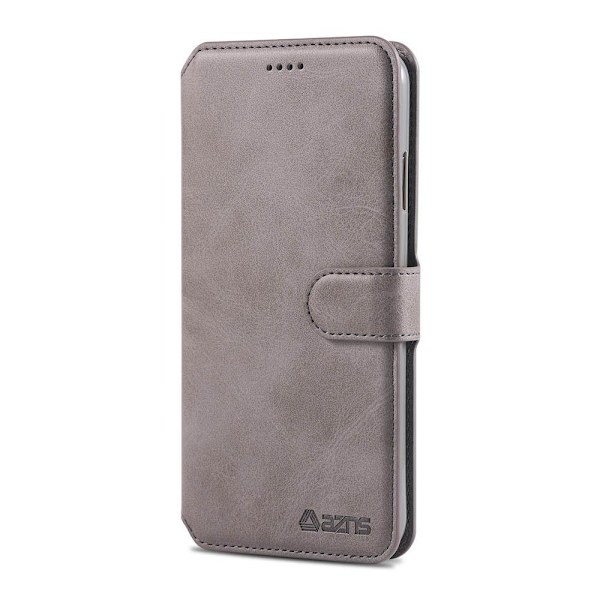 Smart Skyddande Plånboksfodral - iPhone XS Max Röd