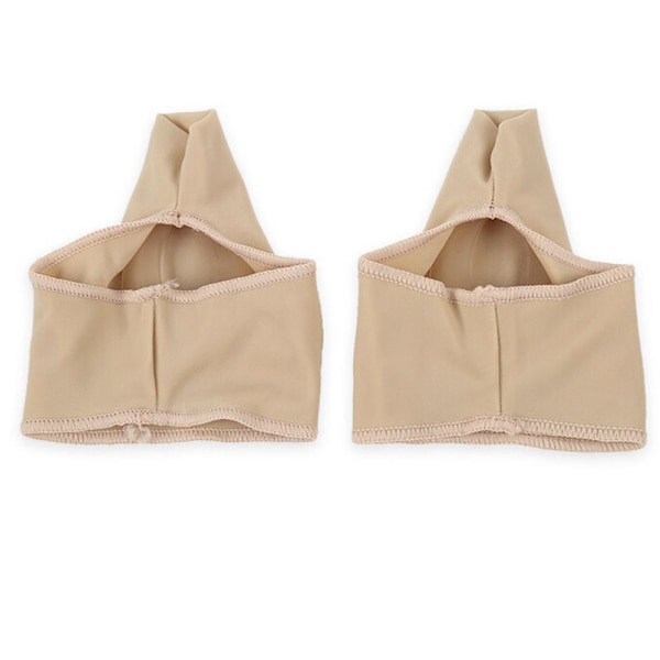 Mjuka Bekväma Hallux Valgus Stortå Skydd Beige L
