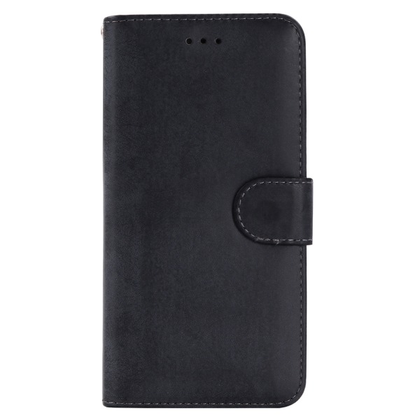 iPhone 7Plus - Silk-Touch Etui med Pung og Skal Rosa