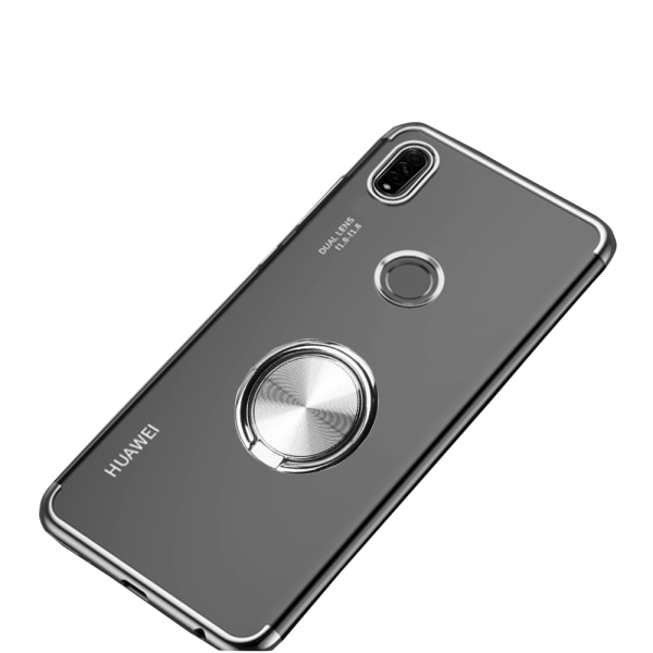 Smart Cover med ringholder (FLOVEME) - Huawei P40 Lite E Röd