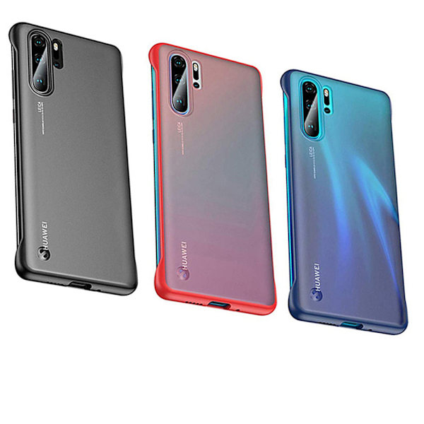 Stötdämpande Slittåligt (Ultratunt) Skal - Huawei P30 Pro Röd