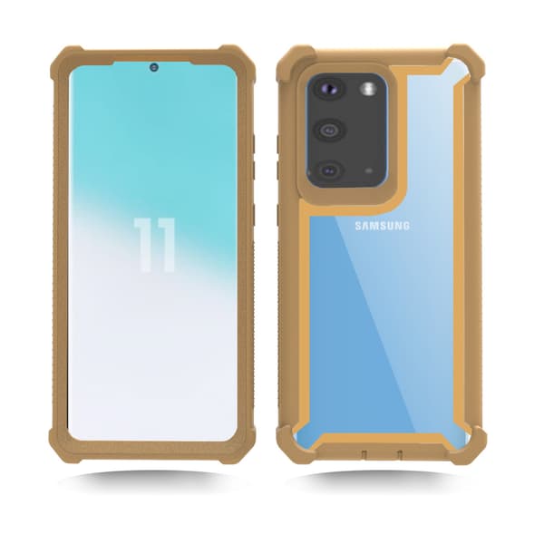 Samsung Galaxy S20 - Skyddsskal ROSA/VIT ROSA/VIT