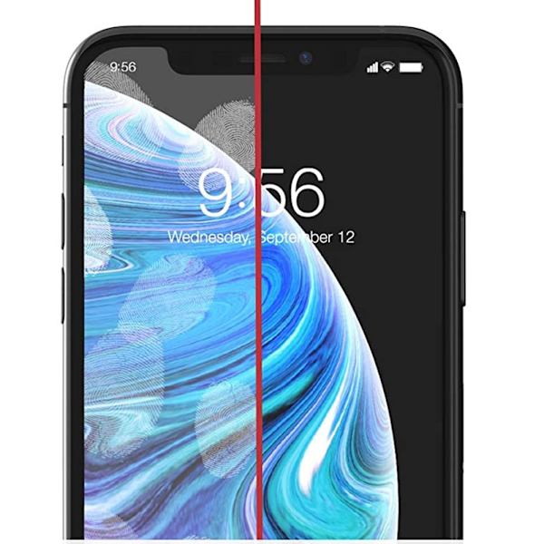 iPhone 12 2-PACK Skärmskydd Standard 9H 0,3mm Transparent
