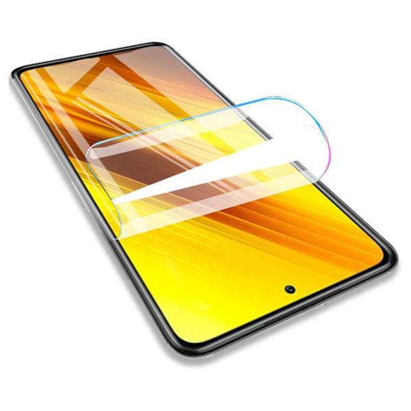 3-PACK Redmi Note 11 Mjukt Hydrogel Skärmskydd HD 0,2mm Transparent