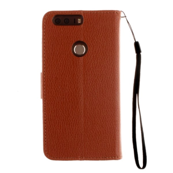 NKOBEES Smooth Wallet Case - Huawei P8 Lite Röd