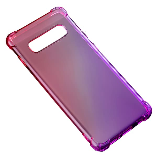 Samsung Galaxy S10+ - Kraftfullt Skyddsskal i Silikon Transparent