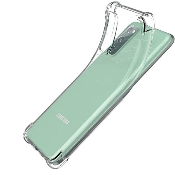 Genomtänkt Silikonskal - Samsung Galaxy A02S Transparent/Genomskinlig