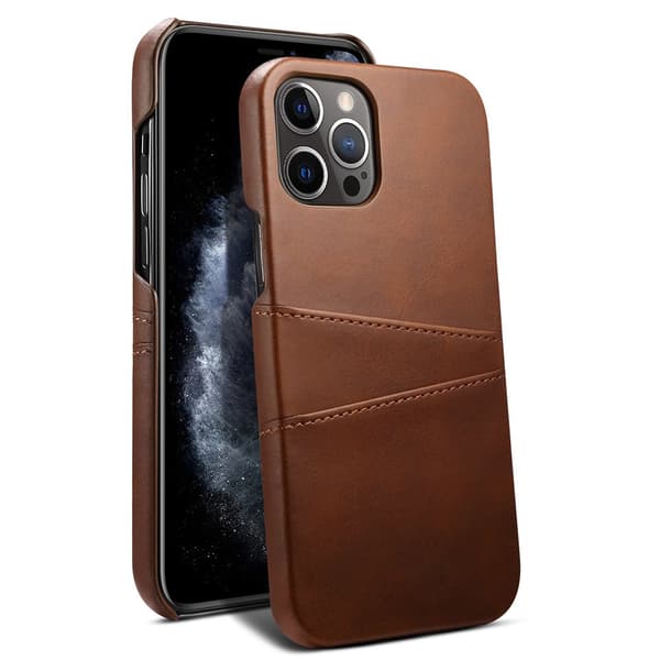 iPhone 16 Pro -LEMANS Vintage-Shell Kortfacksskal - Slimmat och Praktiskt Grå