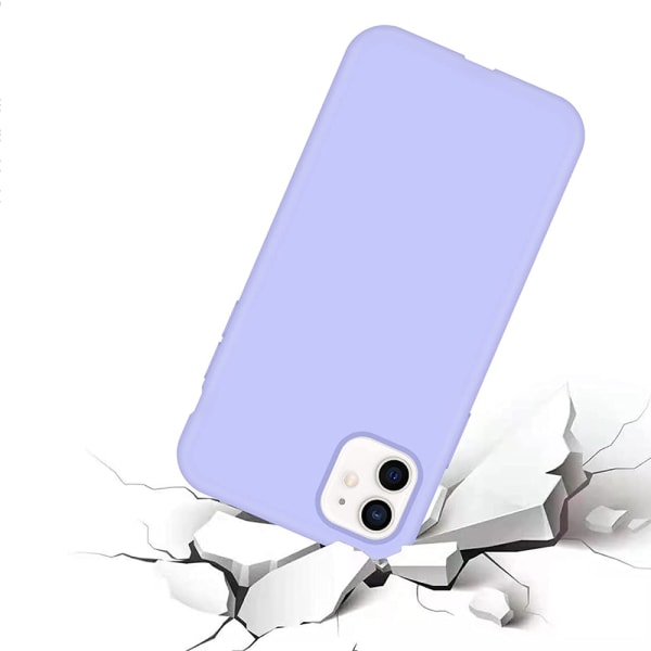 Tyylikäs FLOVEME-kuori - iPhone 11 ljusgrå