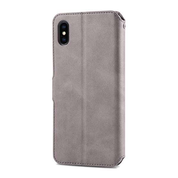 Smart Effektfullt Plånboksfodral - iPhone X/XS Brun Brun