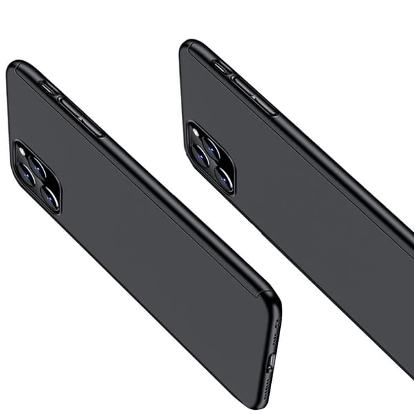 Stötdämpande Heltäckande Skal (Floveme) - iPhone 11 Pro Silver