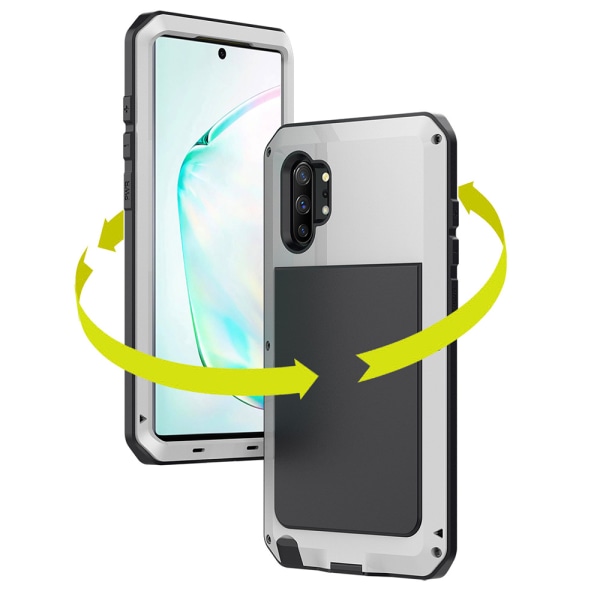 Stötdämpande (Heavy Duty) Skal - Samsung Galaxy Note10 Plus Vit Vit