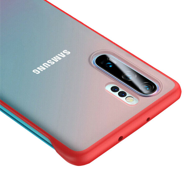 Effektfullt Ultratunt Skal - Samsung Galaxy Note10+ Röd