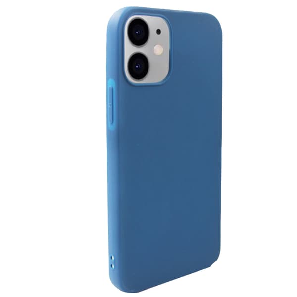 Stötdämpande TPU Skal LEMAN - iPhone 12 Mörkblå