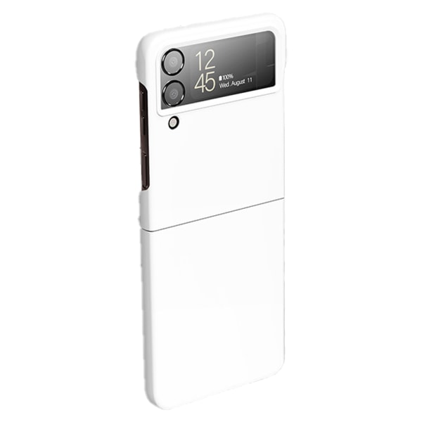 Støtdempende matt hardt PC-deksel til Samsung Galaxy Z Flip 4 White