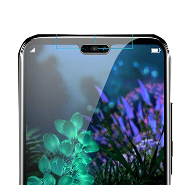 Huawei P20 3-PACK -näytönsuoja 2.5D ja kehys 9H HD-Clear ProGuard Svart