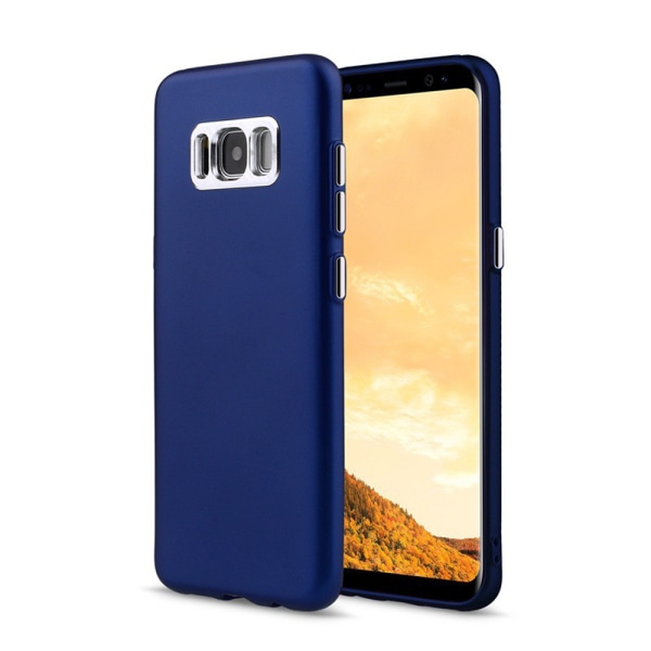 Samsung Galaxy S8+ tyylikäs kansi (öljykuori) Blå