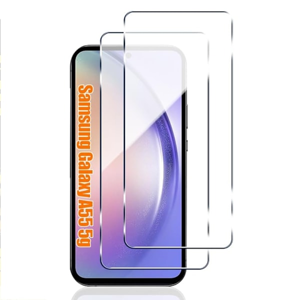 Galaxy A55 5G Displayskydd Bubbelfri Perfekt Passform