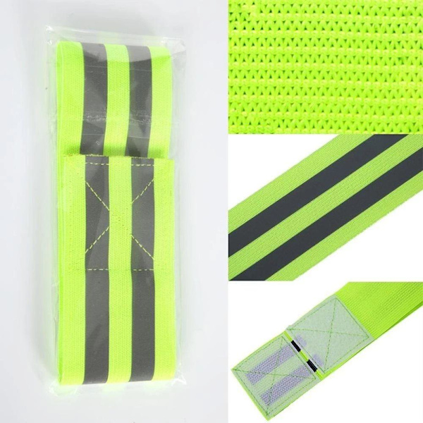 Hållbar Elastiskt Synligt Reflexband Orange