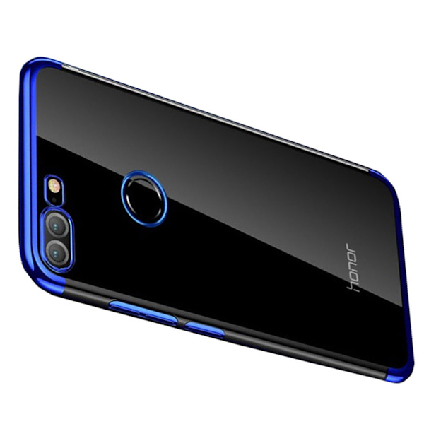 Stilsäkert Skyddande Silikonskal - Huawei Honor 9 Lite Röd