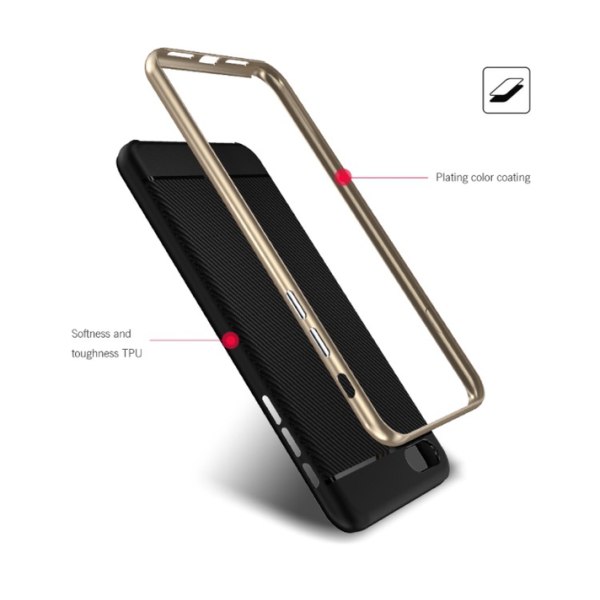 iPhone 8 - Stilfuldt robust smart stødabsorberende etui (MAX BESKYTTELSE) Guld