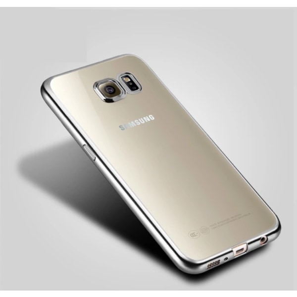 Samsung Galaxy S8 - Stilfuldt silikonecover fra LEMAN Guld
