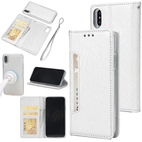 Elegant Plånboksfodral till iPhone X/XS Svart