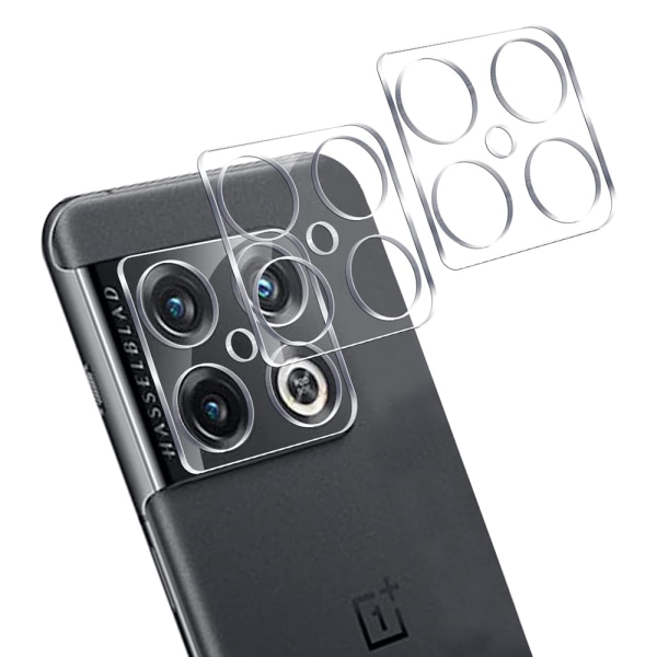 2-PACK Oneplus 10 Pro -kameran linssisuojus HD-Clear 0,3mm Transparent
