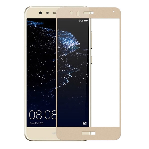 Huawei P9 Lite - 10st Heltäckande 2.5D Skärmskydd (HuTech) Guld