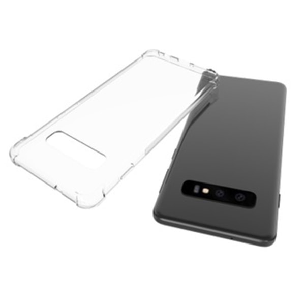 Skyddande Floveme Skal - Samsung Galaxy S10 Plus Transparent/Genomskinlig