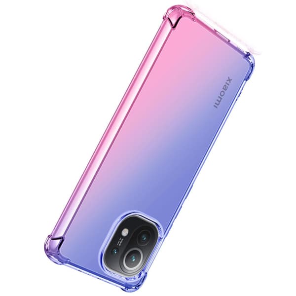 Stilrent Stötdämpande Skal - Xiaomi Mi 11 Blå/Rosa