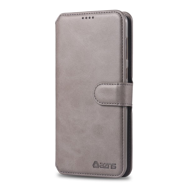 Samsung Galaxy A40 - Glatt støtsikkert lommebokdeksel Svart